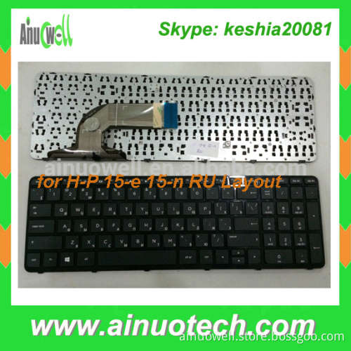 Hot selling Russion Laptop Keyboard for HP Pavilion 15-e 15-n 15-r 15-j RU Laptop Keyboard Replacement US PL IT TR GR LA AR SP P